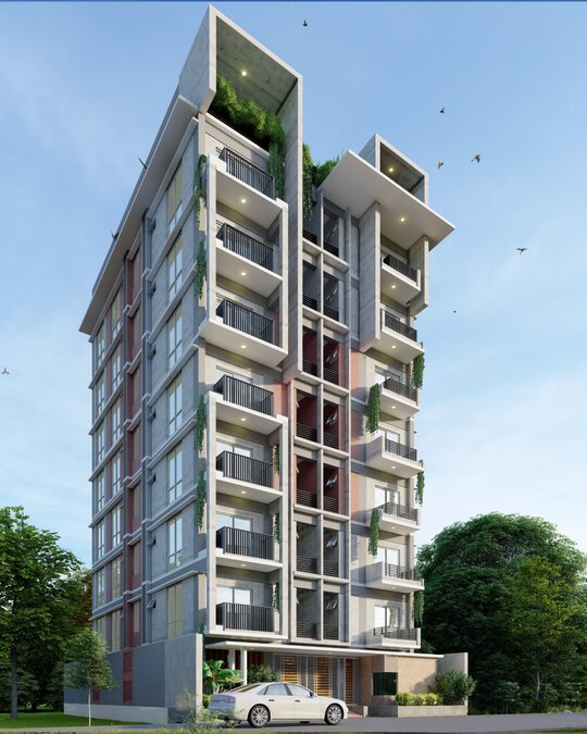 Best Exterior Design Company in Bangladesh | Apartment Design | Building Design